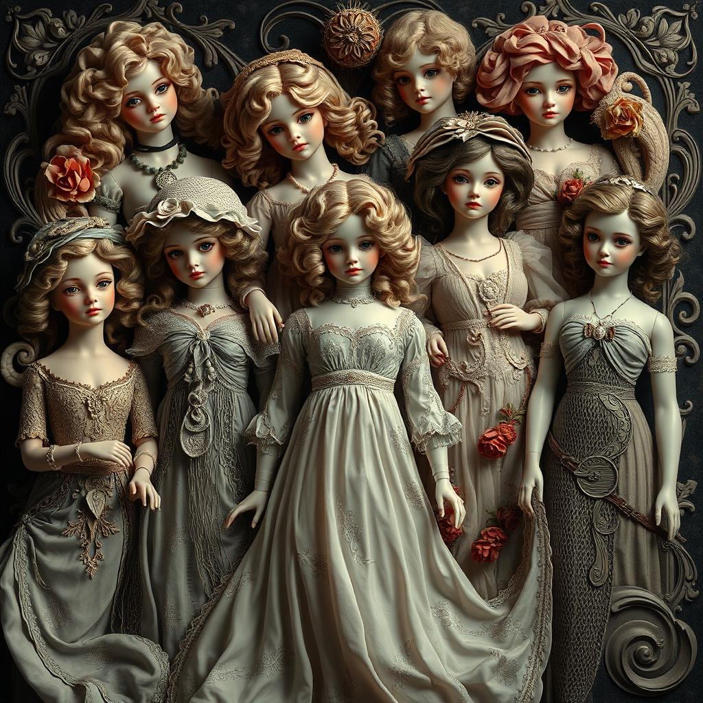 My Sister Dee Dees Doll Collection